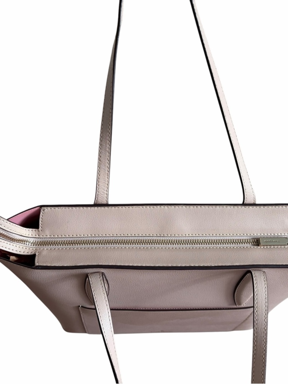 kate spade Gray Leather Tote with Front Slip Pocket - Picture 8 of 16